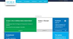 Desktop Screenshot of callanstra.se